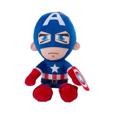 Imagem de Brinquedos De Pelúcia Macios De 27cm Da Marvel Avengers, Spiderman E C