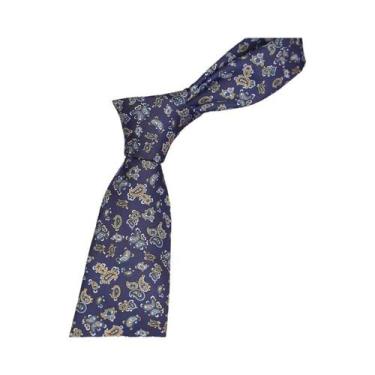 Imagem de Gravata De Seda Masculina 8CM Com Estampa Graffiti, Matemática, Frutas