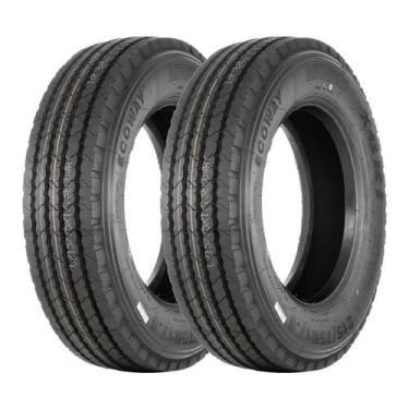 Imagem de Kit 2 Pneus XBRI Aro 17,5 215/75R17,5 Ecoway P1 16 Lonas 126/124L