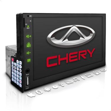 Imagem de Central Multimidia 1 Din Mp5 7 Espelha Android Ios  Chery - First Opti