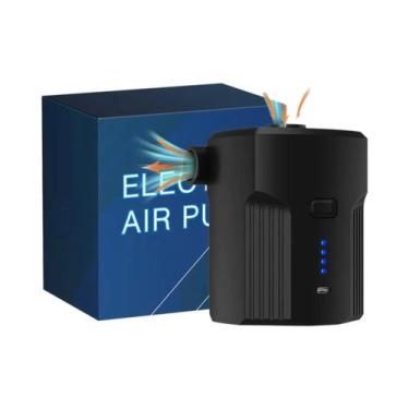 Imagem de Bomba De Ar Elétrica Portátil Com 5 Bicos Para Colchões Infláveis, Bar