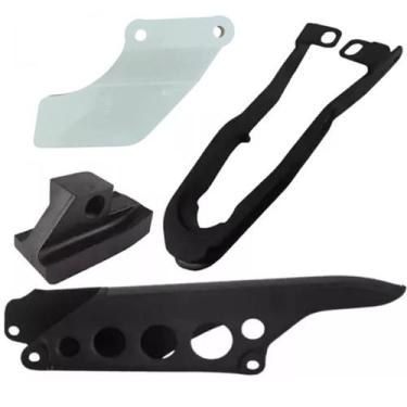 Imagem de Kit Guia E Capa Corrente Transmissão Xr 250 Tornado 01 à 08/ Xre 300 1
