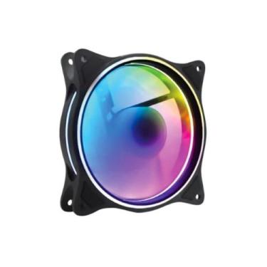 Imagem de Cooler Fan 120mm Preto 16 Leds F60 - OEX GAME