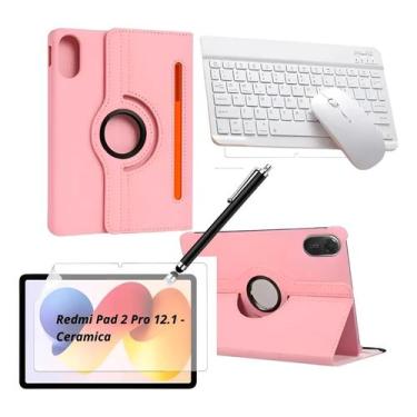 Imagem de Kit Completo Para Tablet Xiaomi Pad 2 Pro 12.1'- 2025 - Case