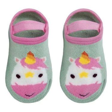 Imagem de Meia sapatilha anti derrapante unicornio (6-12 meses) buba