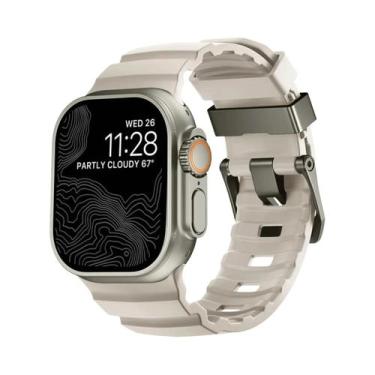 Imagem de Pulseira De Silicone Trail De 49mm 46mm 45mm 44mm Para Apple Watch Ult