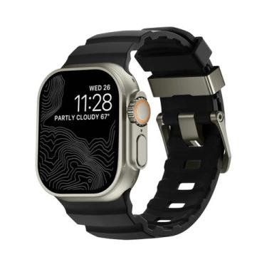 Imagem de Pulseira De Silicone Trail De 49mm 46mm 45mm 44mm Para Apple Watch Ult