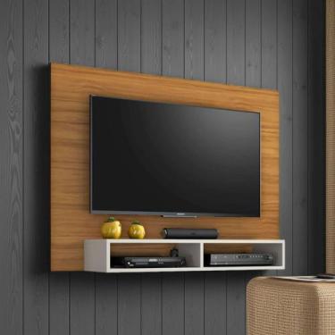 Imagem de Painel Eros para TV Até 49 Polegadas Notável - Freijó / Off White - NO