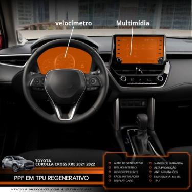 Imagem de Película PPF Velocímetro Multimídia Corolla Cross XRE 21 22 - Ultimate