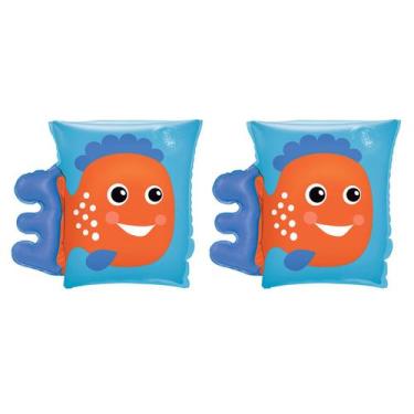 Imagem de Bóia de Braço Infantil Inflável Peixinho Azul Mor, U