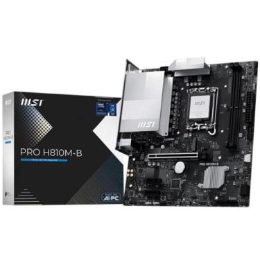 Imagem de Placa mãe msi pro h810m-b ddr5 lga1851