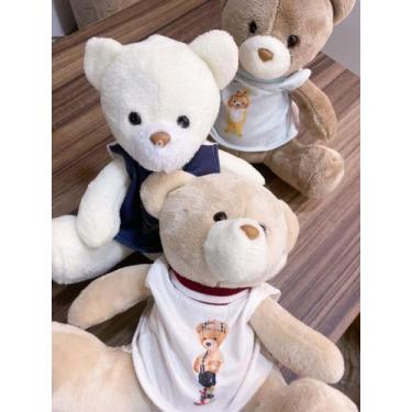 Imagem de Urso Pelúcia com Roupa Pequeno 15cm Yoh Lord, Adidas