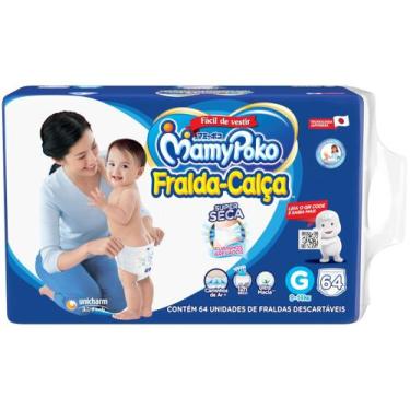 Imagem de Fralda Calça MamyPoko Super Tam. G - 9 a 14kg 64 Unidades, G