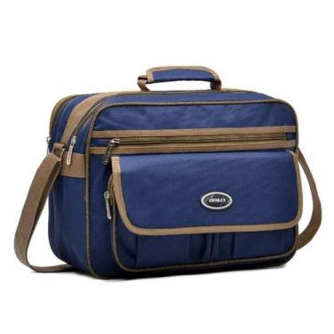 Imagem de Pasta bolsa transversal executiva representante denlex 8692, Azul