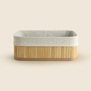 Imagem de Cesto Nature Retangular Bambu 18x10cm - A\CASA