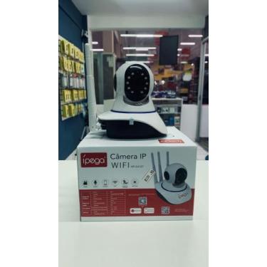 Imagem de Camera Ip Wifi Segurança Ipega 3 Antenas - Ípega