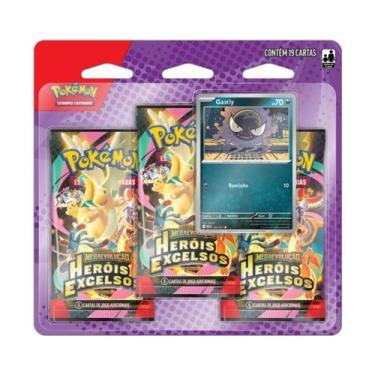 Imagem de Pokémon Blister Triplo Megaevolução Herois Excelsos Gastly