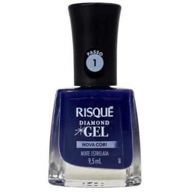 Imagem de Esmalte Noite Estrelada Diamond Gel Risque 9,5ml - Risqué