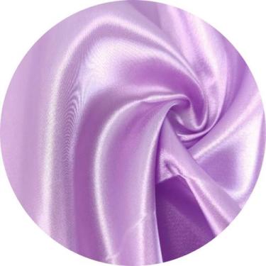 Imagem de Tecido Cetim Charmousse Com Elastano Liso 1,50m x 1,00 Mts - Tecidos S