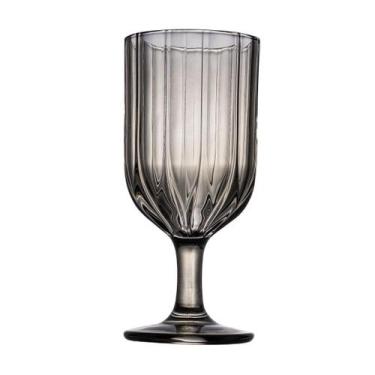 Imagem de Jogo de 6 taças Refinatto Cristal Fumê 330ml -L Hermitage - L'Hermitag