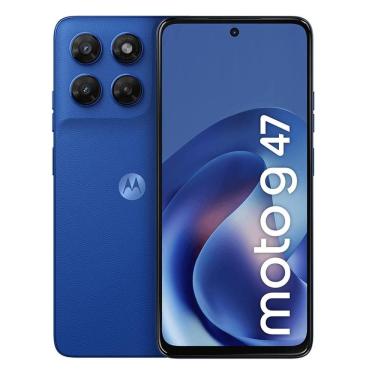Imagem de Smartphone Motorola Moto G47 5G 256GB - Azul Nautico, 12GB (4GB RAM + 8GB RAM Boost), Câmera 50 MP e Tela 6,7"