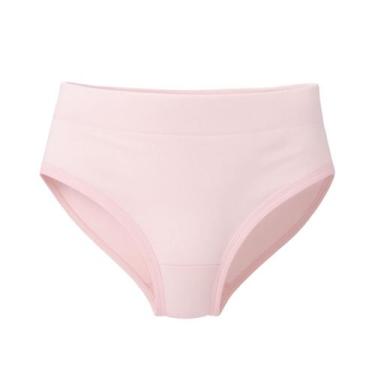 Imagem de Calcinha Tanga Algodão Com Cós Duplo Infantil Santa Passion ., M, Rosa