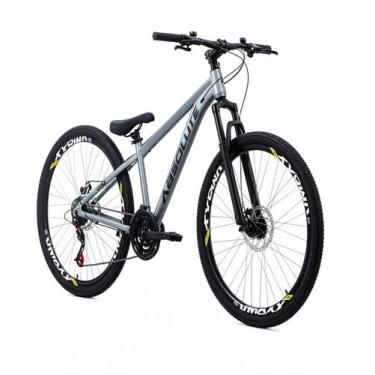 Imagem de Bicicleta Aro 26 Nero 5 Do Grau Freeride Absolute 21v Cinza