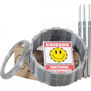 Imagem de Cerca Perimet.Kit H.Pino 30Cm 10Mt Sol
