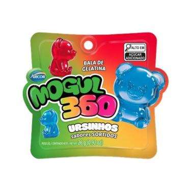 Imagem de Bala de Gelatina Arcor Mogul 360 Ursinhos Sabores Sortidos 26g
