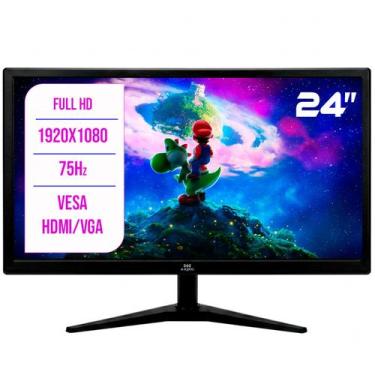 Imagem de Monitor Gamer LED AXPRO 24'', Full HD 1920x1080, 75Hz, HDMI, VGA, VESA