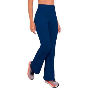 Imagem de Legging Alto Giro Reta Comfort Feminina, Marinho, P