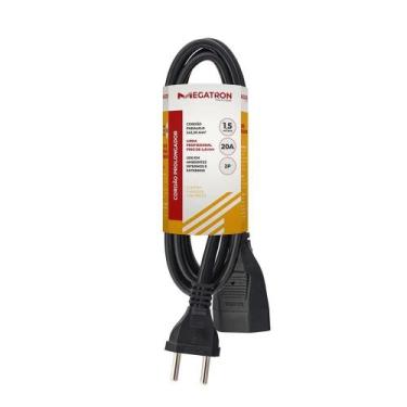 Imagem de Extensão Prolongadora 1,5m 20A 2x2,50mm Megatron