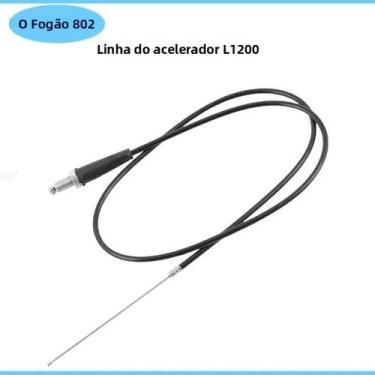 Imagem de Manoplas De Moto 7/8'' Com Cabo De Acelerador Para ATV Quad Pit Bike R