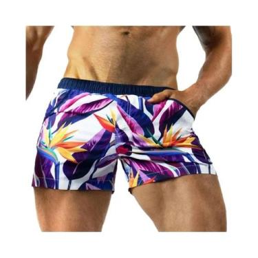 Imagem de Novos Calções de Natação Masculinos 2021, Calções de Praia de Secagem 
