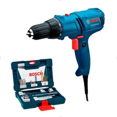 Imagem de Parafusadeira Elétrica 400w 220v Gsr7-14e+Maleta Vline 48 Peças Bosch 