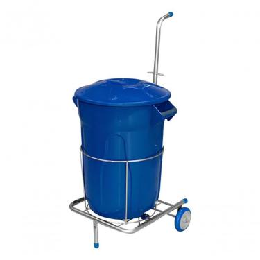 Imagem de Carrinho Funcional de Limpeza Jsn G16 com Balde para Transporte e Organização Eficiente de Produtos Azul