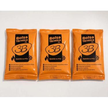 Imagem de Kit 3 Bolsas Termica Gel Quente E Frio 3b - Tamanho Grande