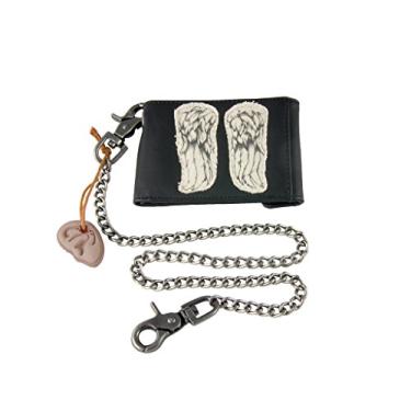 Imagem de Licensed AMC The Walking Dead Daryl Dixon Wings Wallet (3.25” H x 4.75” W x 0.5” D -closed)