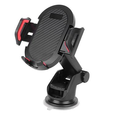 Imagem de Suporte de telefone celular com ventilação de ar, suporte para telefone de carro flexível ajustável forte ultra estável para painel