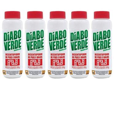 Imagem de Desentupidor De Pias Ralosdiabo Verde 300G - Kit 05 Unidades