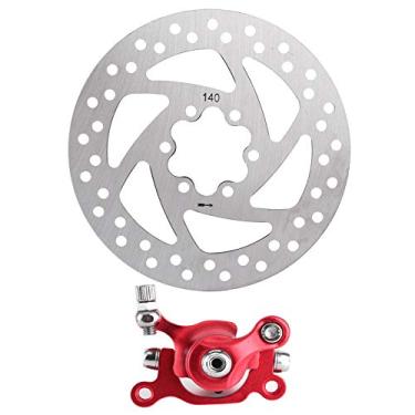 Imagem de Crazy Sales Pastilha de freio, liga de alumínio, disco de freio de alta confiabilidade, resistente ao desgaste, durável para scooter elétrica