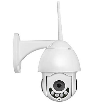 Imagem de Câmeras de vigilância de segurança Full HD 1080P Câmera PTZ sem fio à prova d'água externa com visão noturna - Câmera de vigilância IP WiFi Movimento de áudio ativado