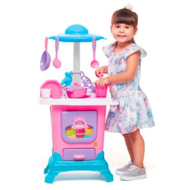 Imagem de Brinquedo Infantil Cozinha do Castelo c/ Pia e Agua - TaTeTi