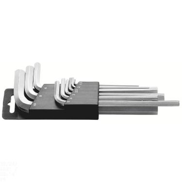 Imagem de Jogo de Chaves Hexagonais Longas Tramontina em Aço Especial 9 Peças Tramontina