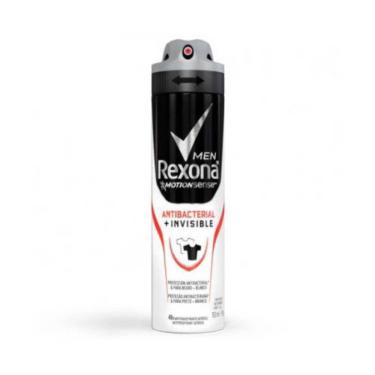 Imagem de Rexona Antibacterial + Invisible Desodorante Aerosol Masculino 150ml
