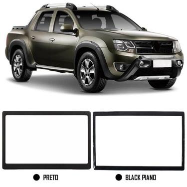 Imagem de Moldura De Painel 2 Din Renault Oroch Expression - Para CD DVD 2 Dins