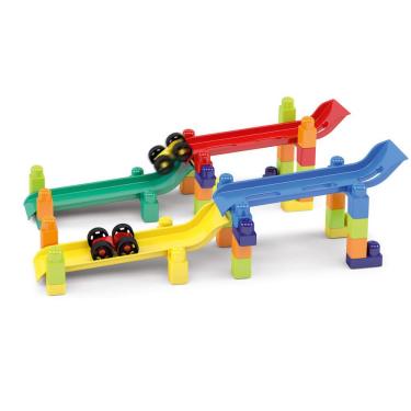 Imagem de Brinquedo Carrinho com Rampa Maluca infantil MK367 DISMAT