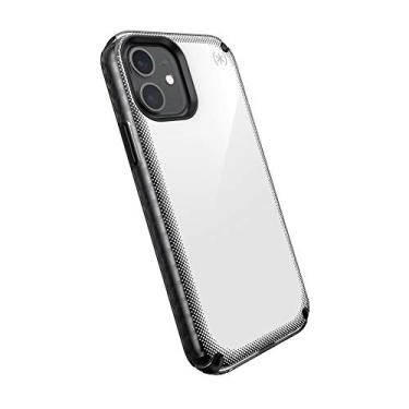 Imagem de Speck Produtos Presidio2 Armor Cloud iPhone 12, iPhone 12 Pro, transparente/preto/branco quente/preto/preto (138485-9254)