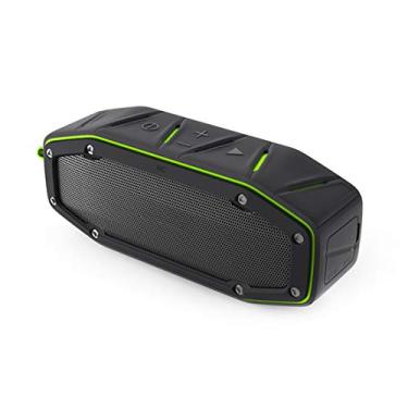 Imagem de HIOD Alto-falante Bluetooth IPX6 nível à prova d'água externo sem fio mini alto-falante 10 m (33 pés) alcance 18h tempo de reprodução, verde