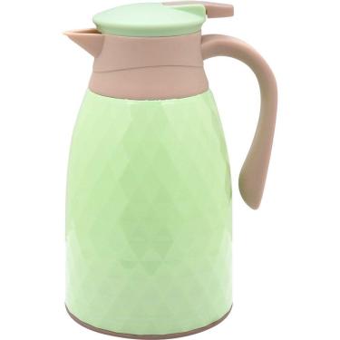 Imagem de KHENZE GARRAFA TÉRMICA 25x17x14cm 1L PLÁSTICO VERDE AMPOLA VIDRO